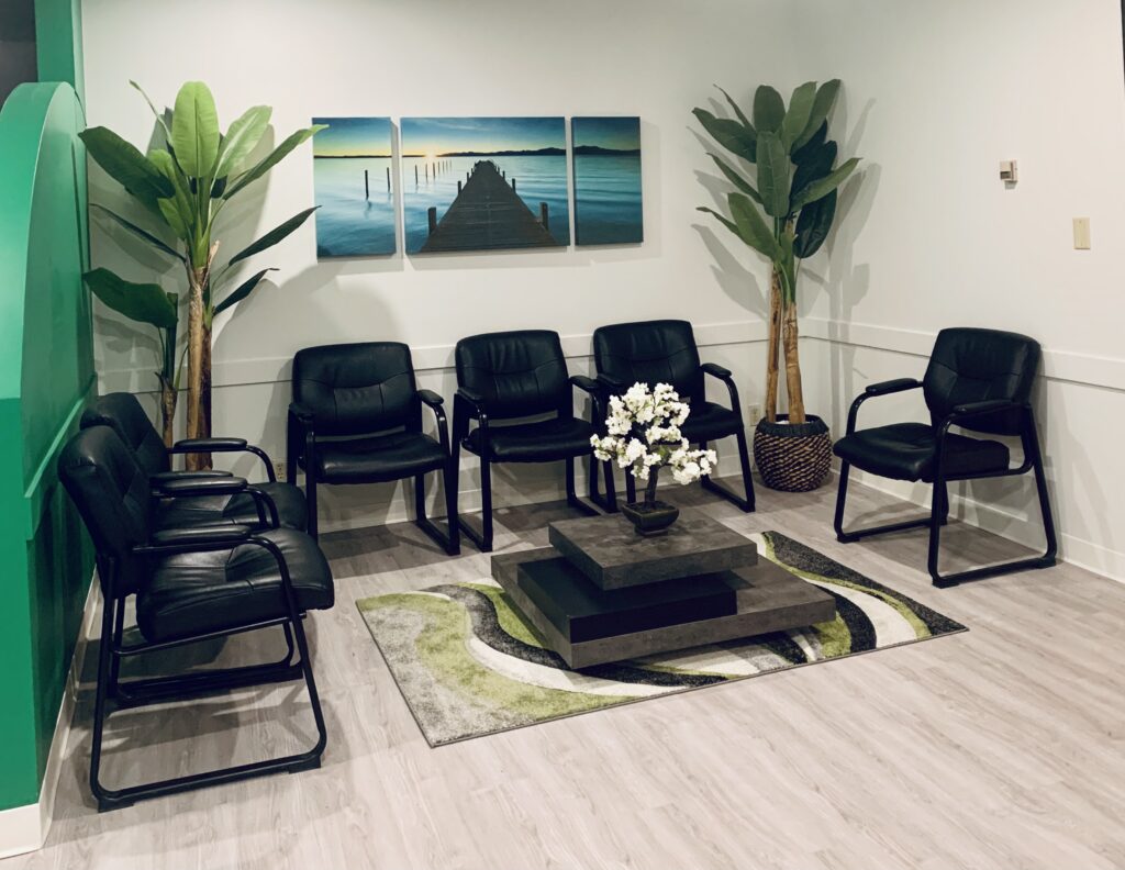 Greenspan Psychology, Edmonton therapy room and services